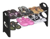 2-TIER SHOE TOWER, 6 PAIRS